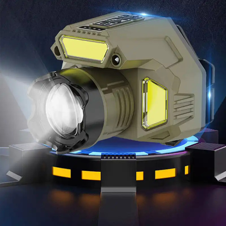 مزایای چراغ پیشانی اسمال سان سنسوردار مدل HX-918S