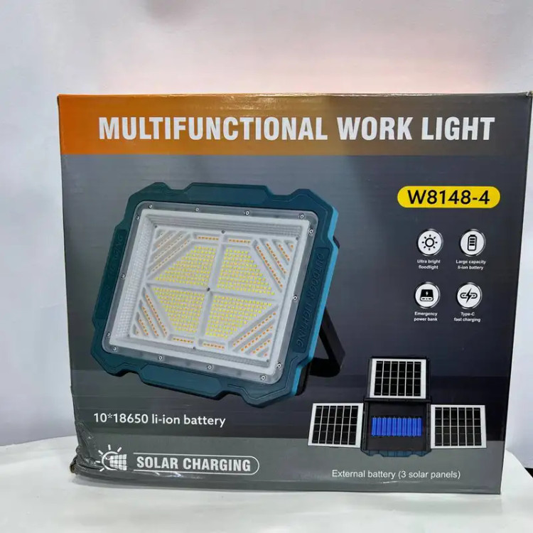 خرید آنلاین چراغ خورشیدی LED چندمنظوره W8148-4