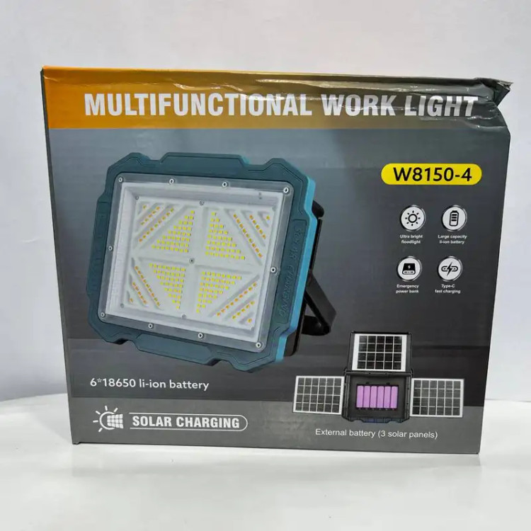 خریدپرژکتور خورشیدی 6 باطری مدل W-8150-4