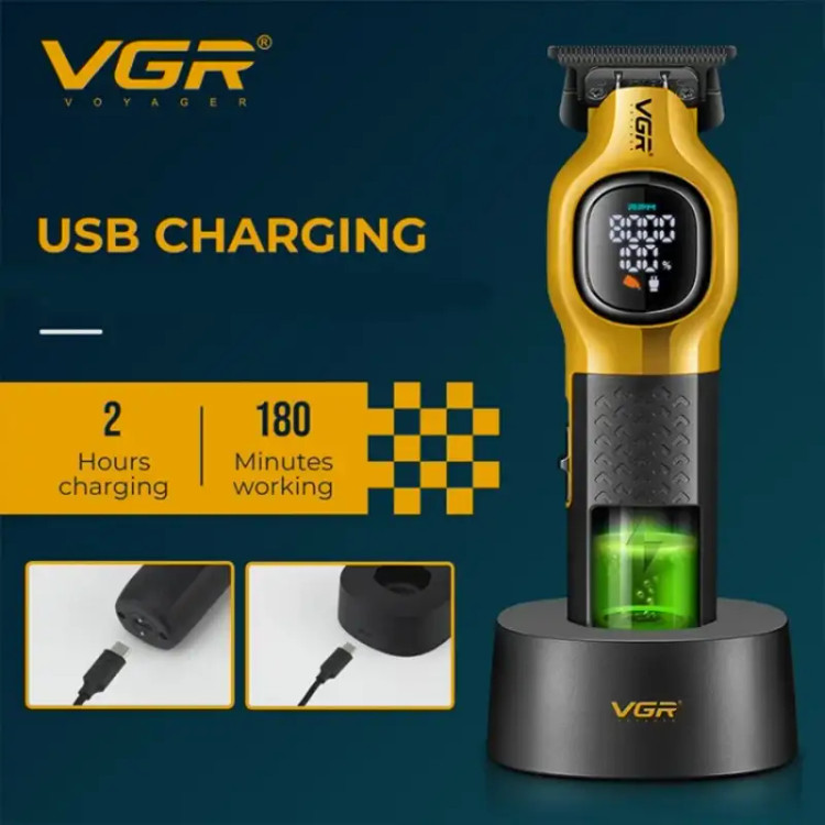 کابل ماشین اصلاح خط زن و صفر زن وی جی آر مدل V-886T