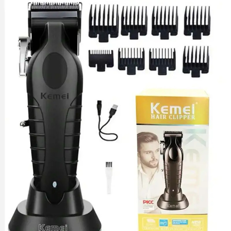 شانه های ست ماشین اصلاح حجم زن و خط زن کیمی مدل KM-2296