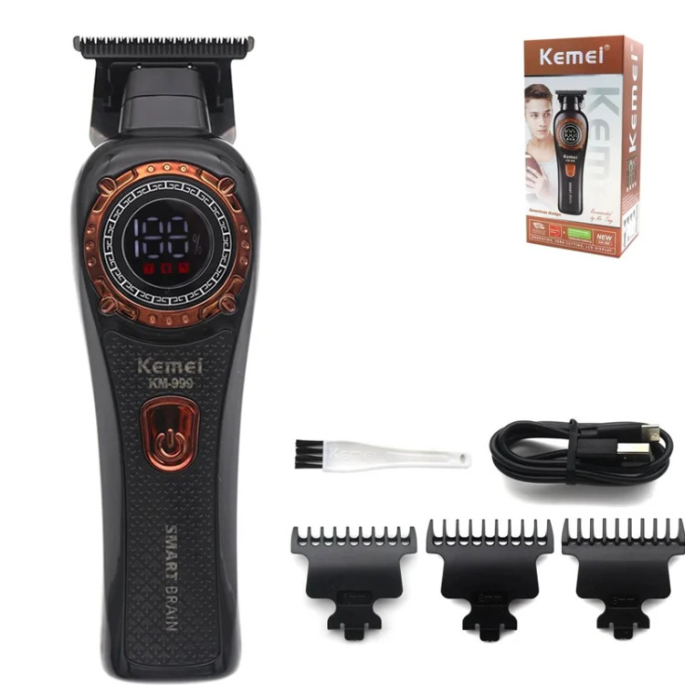 شانه ماشین اصلاح موی سر و صورت شارژی کیمی مدل km-999