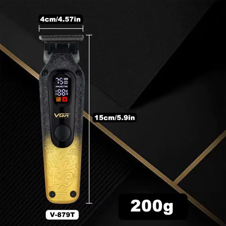 وزن ماشین اصلاح موی سر و صورت شارژی وی جی ار مدل V-879T
