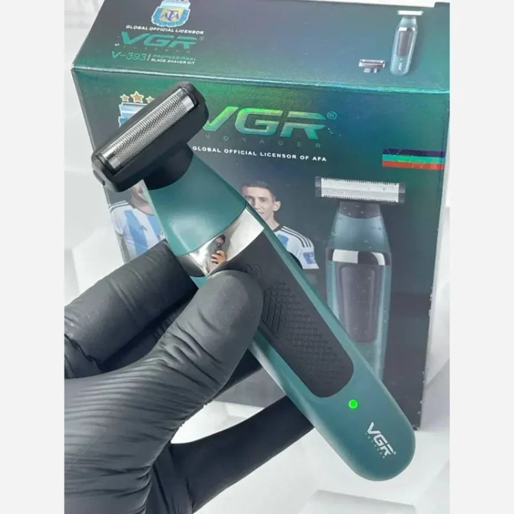 ابعاد ماشین اصلاح صورت و بدن وی جی آر مدل V-393