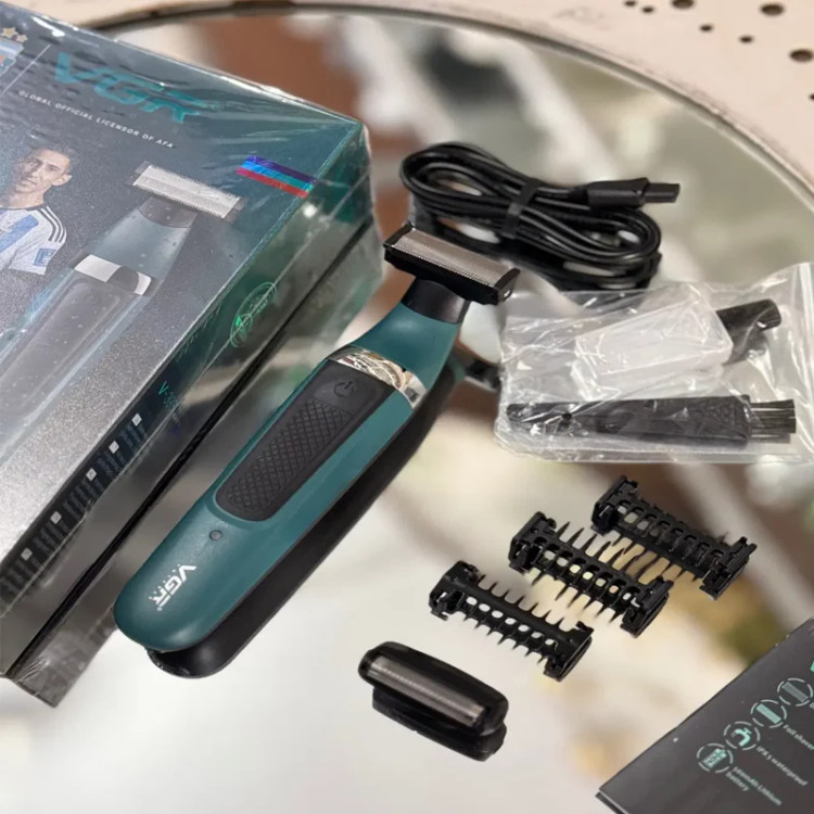 تعداد شانه ماشین اصلاح صورت و بدن وی جی آر مدل V-393